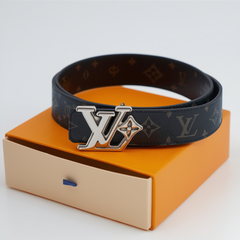 Мъжки колан Louis Vuitton – естествена кожа
