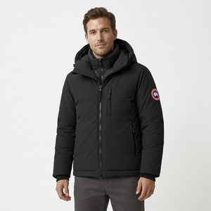 Мъжко зимно яке Canada Goose с качулка – Черно