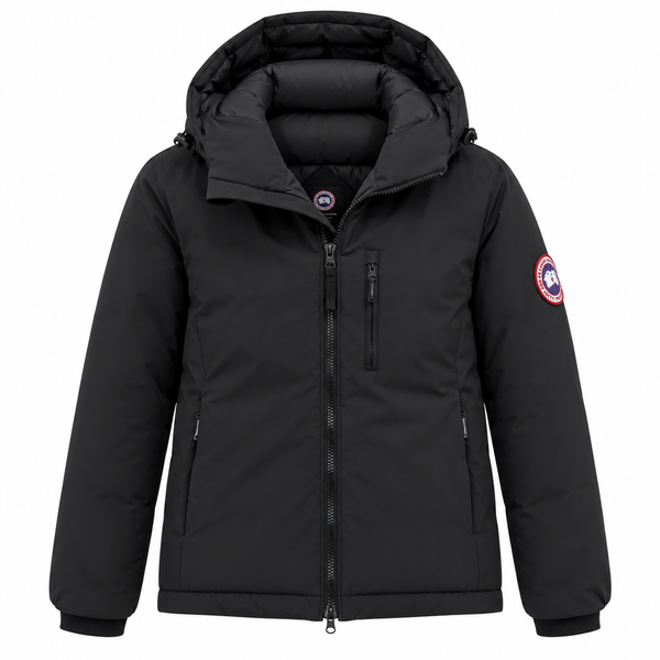 Мъжко зимно яке Canada Goose с качулка – Черно