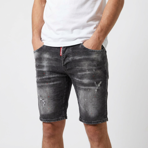 Мъжки дънкови къси панталони Dsquared2 Icon 2