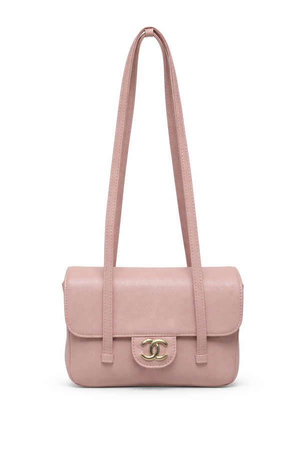 Дамска чанта Chanel Blush Caviar Flap Shoulder Bag