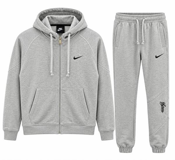 Мъжки спортен комплект Nike – сив