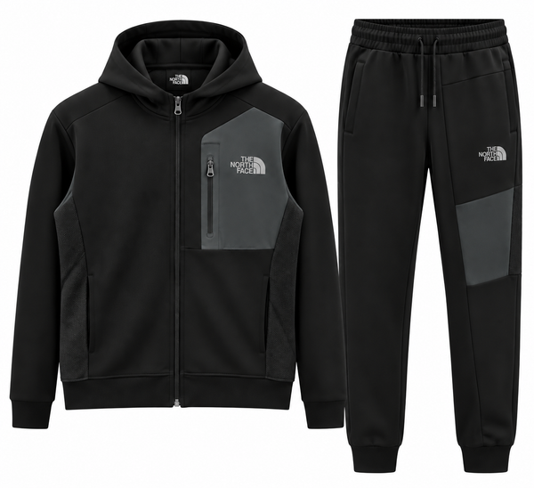 Мъжки спортен комплект The North Face – черен