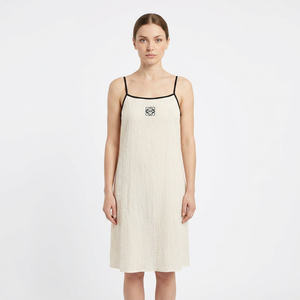 Loewe Linen Blend Mini Dress рокля без ръкави