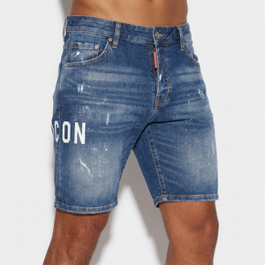 Мъжки дънкови къси панталони Dsquared2 Icon 2
