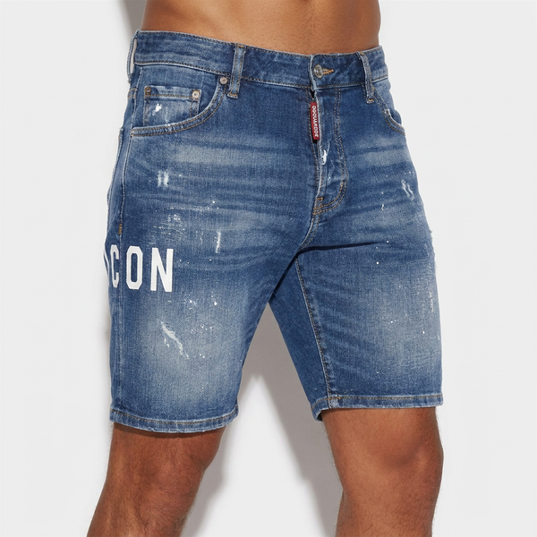 Мъжки дънкови къси панталони Dsquared2 Icon 2