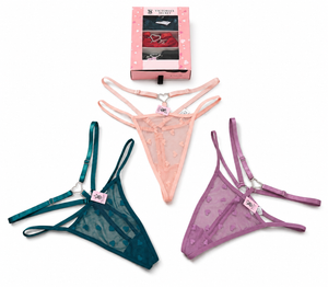 Дамско дантелено бельо  Victoria'S Secret  – комплект 3 броя