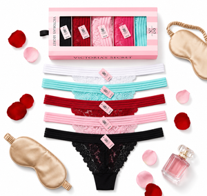 Дамско Бельо Victoria'S  Secret комплект от 5 броя