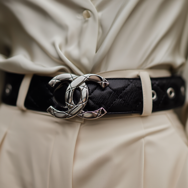 Дамски колан Chanel – естествена кожа