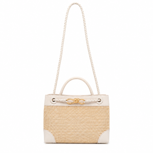 Bottega Veneta – Дамска лятна чанта от плетена текстура