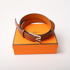 Мъжки колан Hermès – естествена кожа