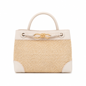 Bottega Veneta – Дамска лятна чанта от плетена текстура