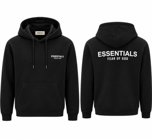 Мъжки спортен комплект Essentials Fear of God – черен