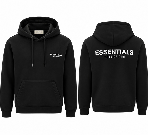 Мъжки спортен комплект Essentials Fear of God – черен