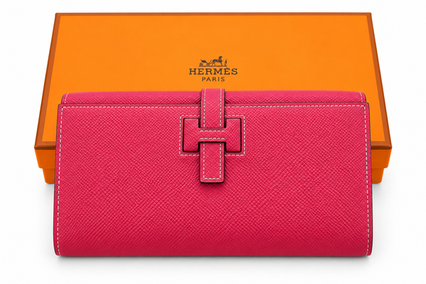 Hermès – Дамско портмоне / клъч в розово