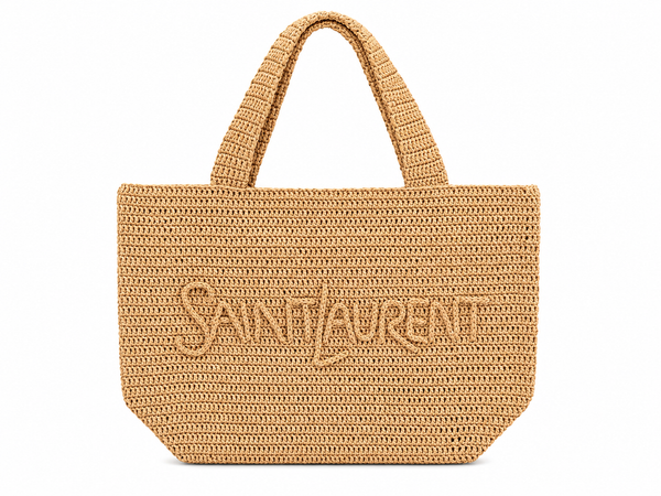 Saint Laurent – Дамска плетена плажна чанта