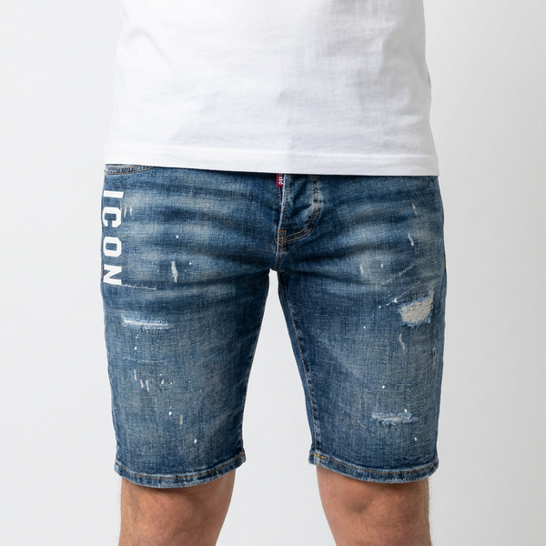 Мъжки дънкови къси панталони Dsquared2 Icon 2