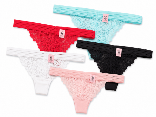 Дамско Бельо Victoria'S  Secret комплект от 5 броя