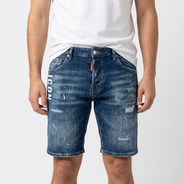 Мъжки дънкови къси панталони Dsquared2 Icon 2