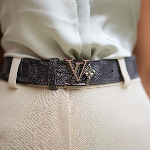 Дамски колан Louis Vuitton – естествена кожа