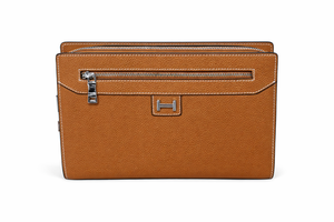 Мъжка кожена чанта Hermès – Men’s Leather Clutch Bag Brown