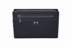 Мъжка кожена чанта Hermès – Men’s Leather Clutch Bag Navy