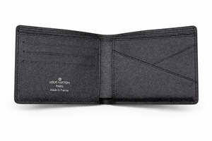 Мъжки портфейл Louis Vuitton Damier Graphite Canvas Bifold Wallet – Black