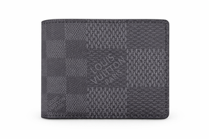 Мъжки портфейл Louis Vuitton Damier Graphite Canvas Bifold Wallet – Black