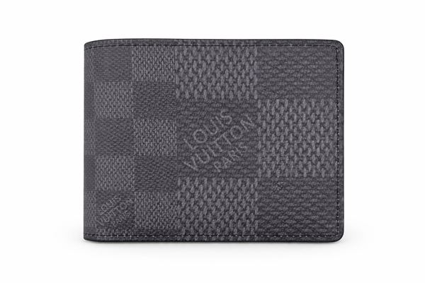 Мъжки портфейл Louis Vuitton Damier Graphite Canvas Bifold Wallet – Black