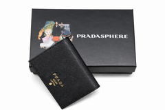 Дамски портфейл Prada – Saffiano Leather Wallet – Black
