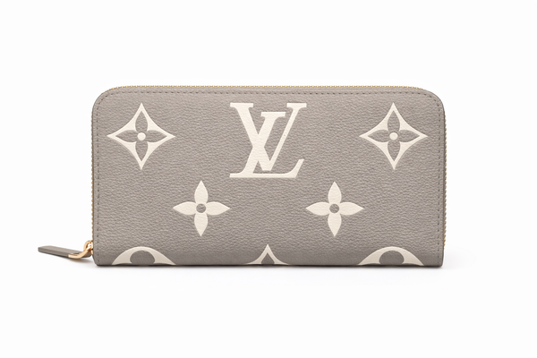 Дамски  портфейл Louis Vuitton Monogram Giant Zippy Wallet – Grey