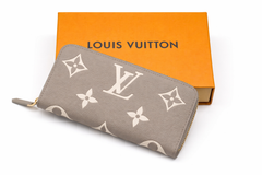 Дамски  портфейл Louis Vuitton Monogram Giant Zippy Wallet – Grey