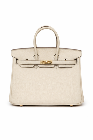 Дамска чанта Hermès Birkin Style Bag – Cream Leather