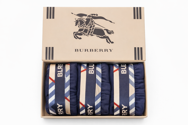 Мъжко бельо Burberry комплект от 3 броя