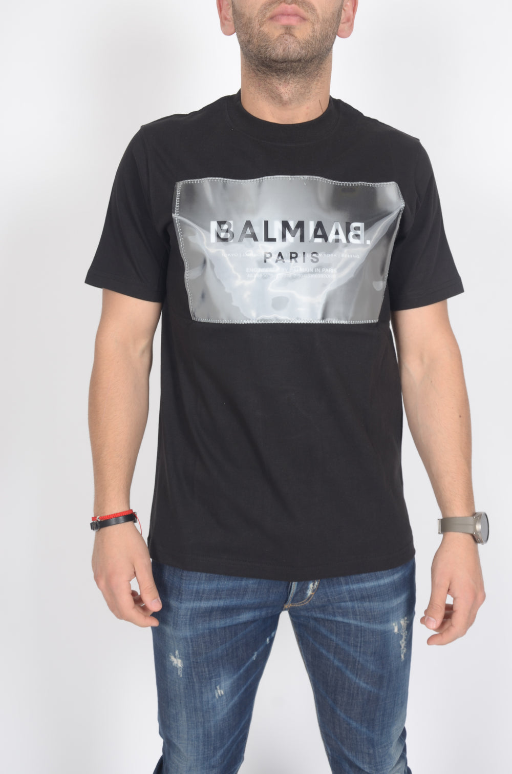 Мъжка тениска Balmain Холограма