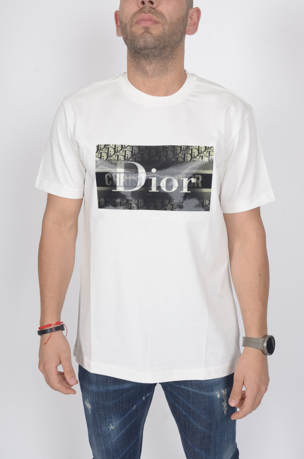 Christian Dior Мъжка Тениска Холограма