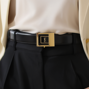 Дамски колан YSL – естествена кожа