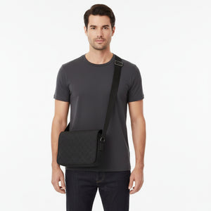 Мъжка чанта GU от естествена кожа