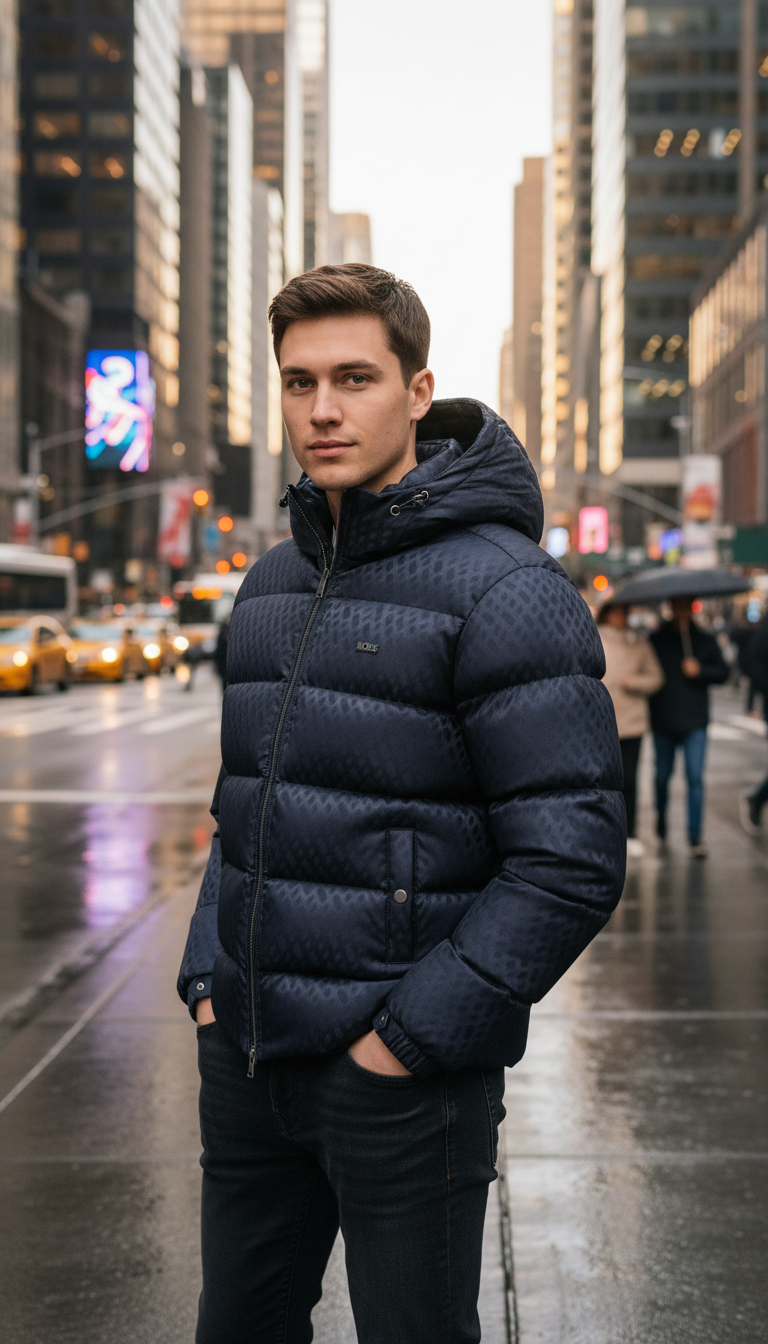 Мъжко зимно яке BOSS