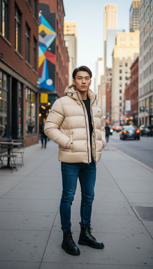 Мъжко зимно яке B