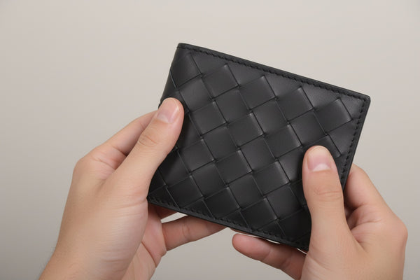 Унисекс портфейл Bottega Veneta от естествена кожа