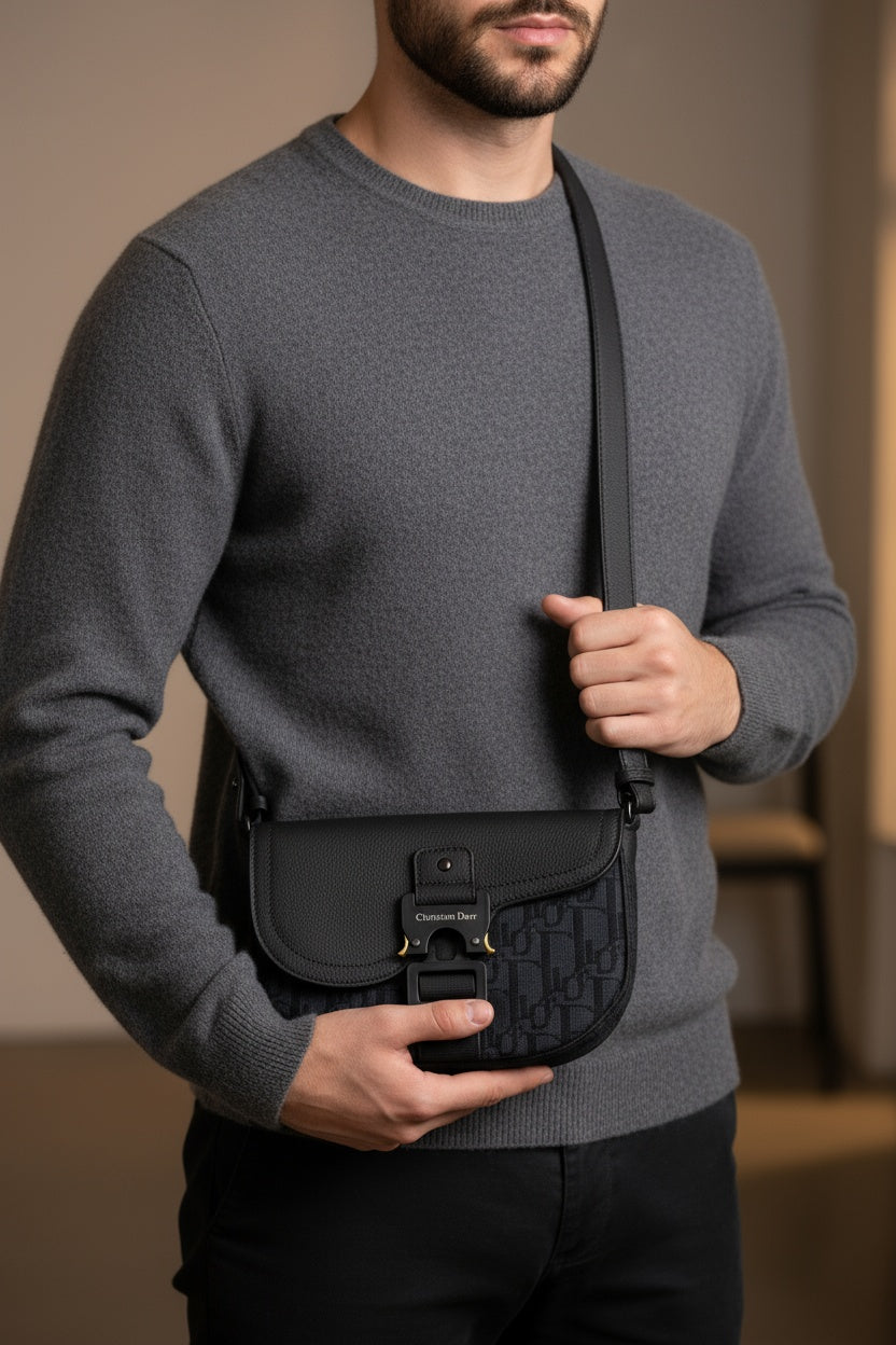 Мъжка чанта Dior Saddle Soft Bag