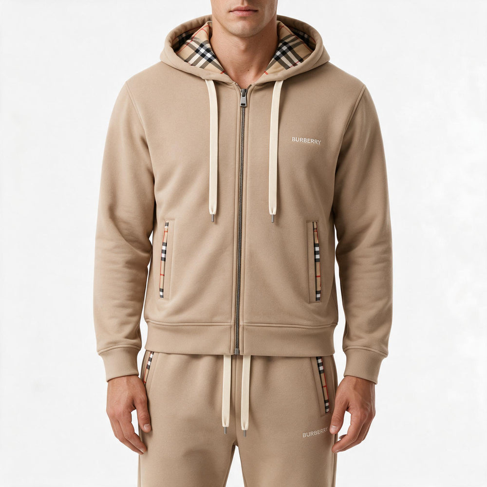 Мъжки спортен комплект Burberry – бежов