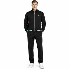 Мъжки спортен комплект Lacoste – черен