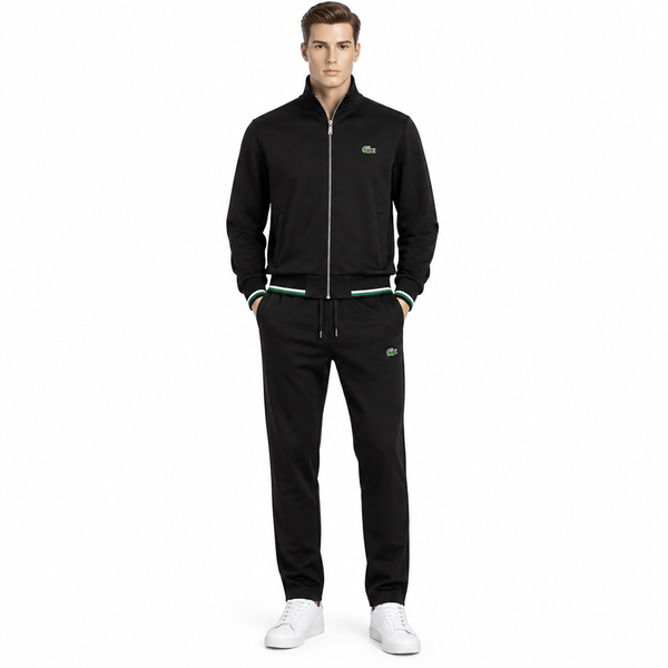 Мъжки спортен комплект Lacoste – черен