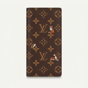 Дамски  портфейл Louis Vuitton Monogram Illustré Long Wallet – Brown