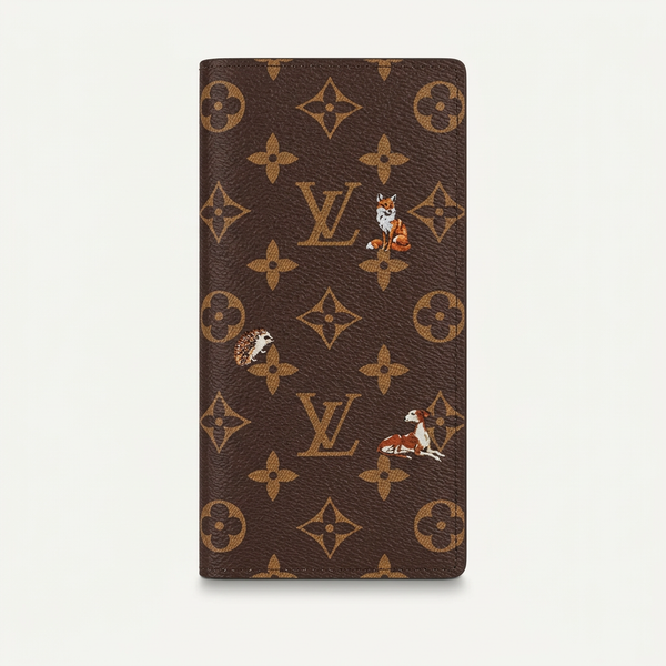 Дамски  портфейл Louis Vuitton Monogram Illustré Long Wallet – Brown