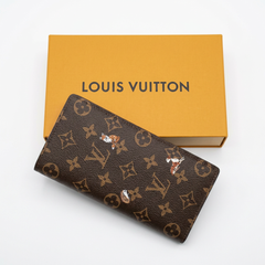 Дамски  портфейл Louis Vuitton Monogram Illustré Long Wallet – Brown