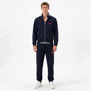 Мъжки спортен комплект HUGO – тъмносин
