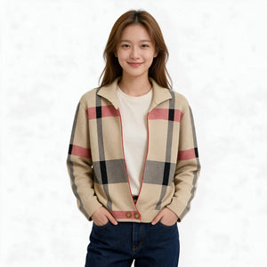 Дамска плетена жилетка Burberry – Icon Check
